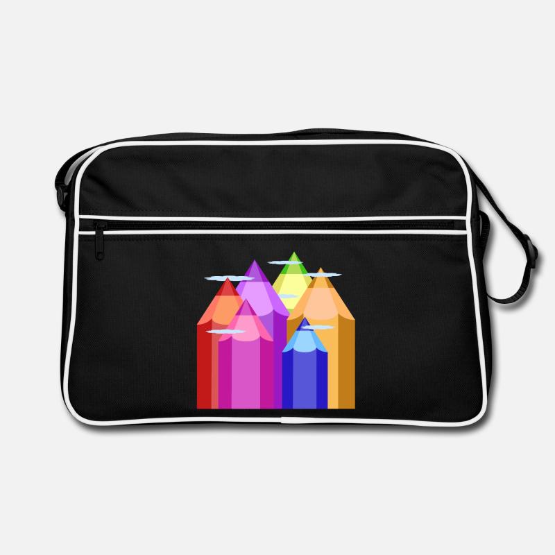 Pics de couleur Sac Retro