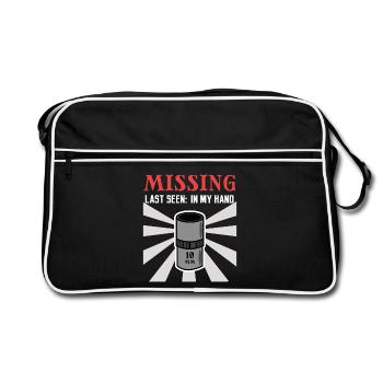 Humorous Statement Tool Mechanic Car - Retro Bag - black/white - Front