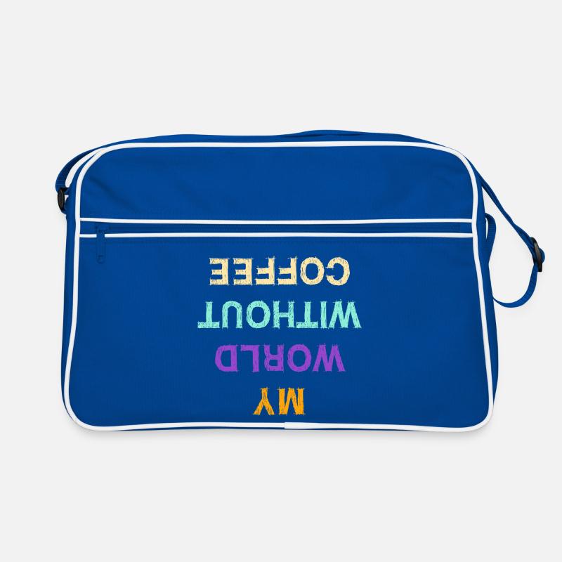 Funny Coffee Caffeine Statement Coffee Lovers Retro Bag
