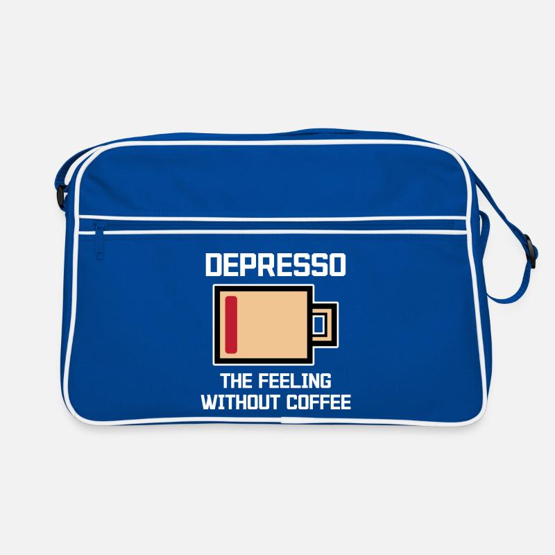Humorous Coffee Espresso Statement Coffee Drinker Retro Bag