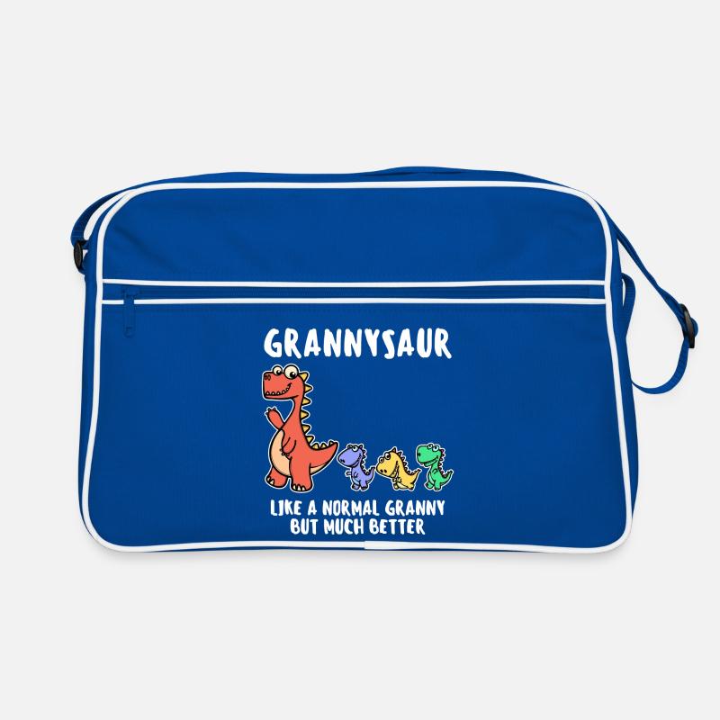 Grand-mère Cool Déclaration Grand-mère Dinosaure Sac Retro