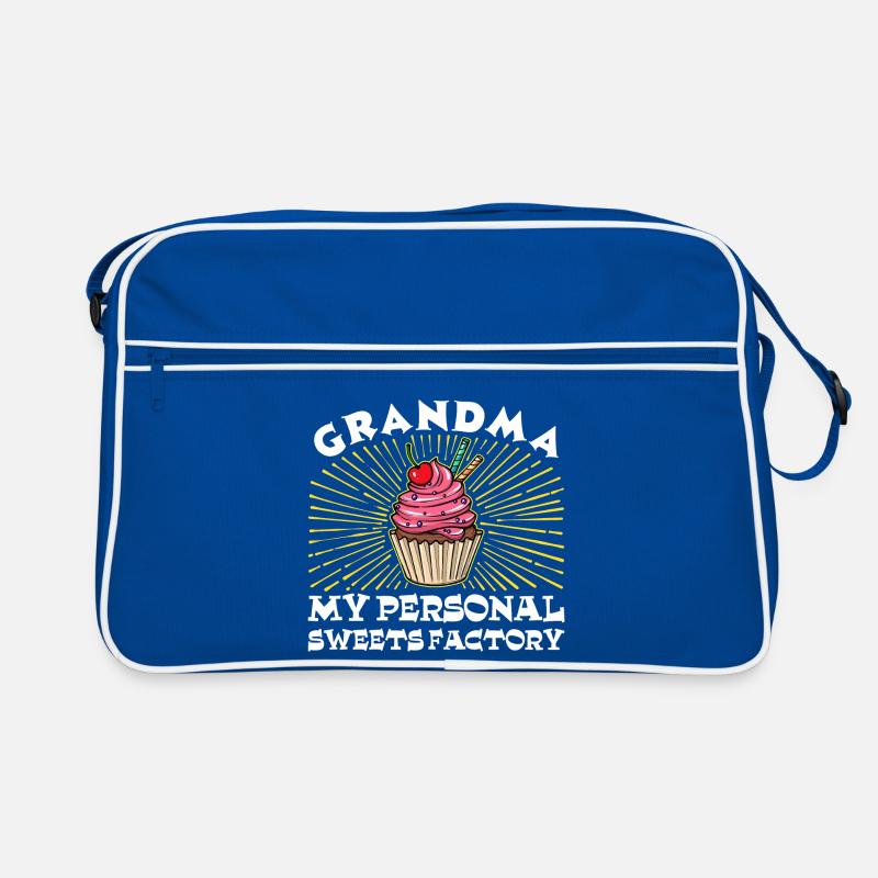 Statement Großmutter Humorvoll Oma Enkelkind Retro Tasche