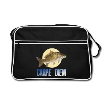 Carpe diem - Sac Retro - noir/blanc - Devant