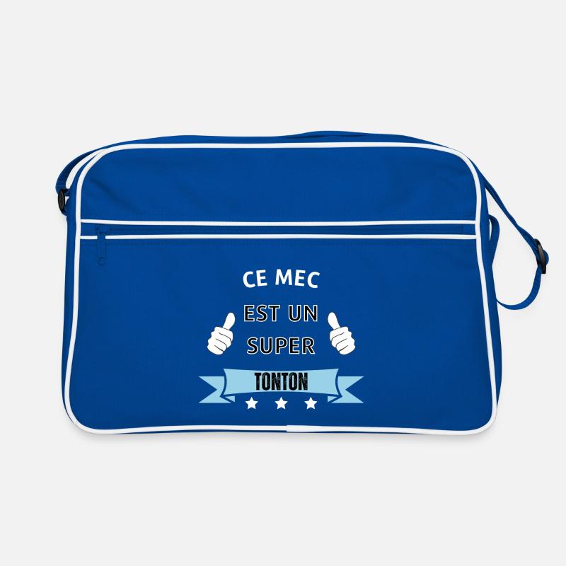 Ce mec est un super tonton Sac Retro