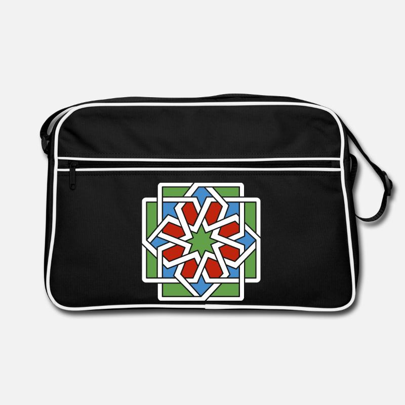 Andalusien 4 (dunkel) Retro Tasche