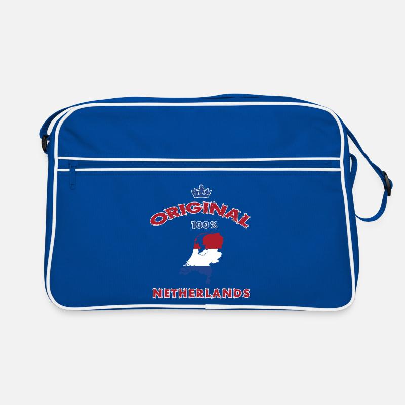 Design original 100 % drapeau des Pays-Bas Sac Retro