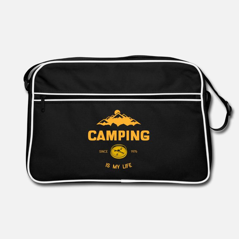 Le camping, c’est ma vie Sac Retro