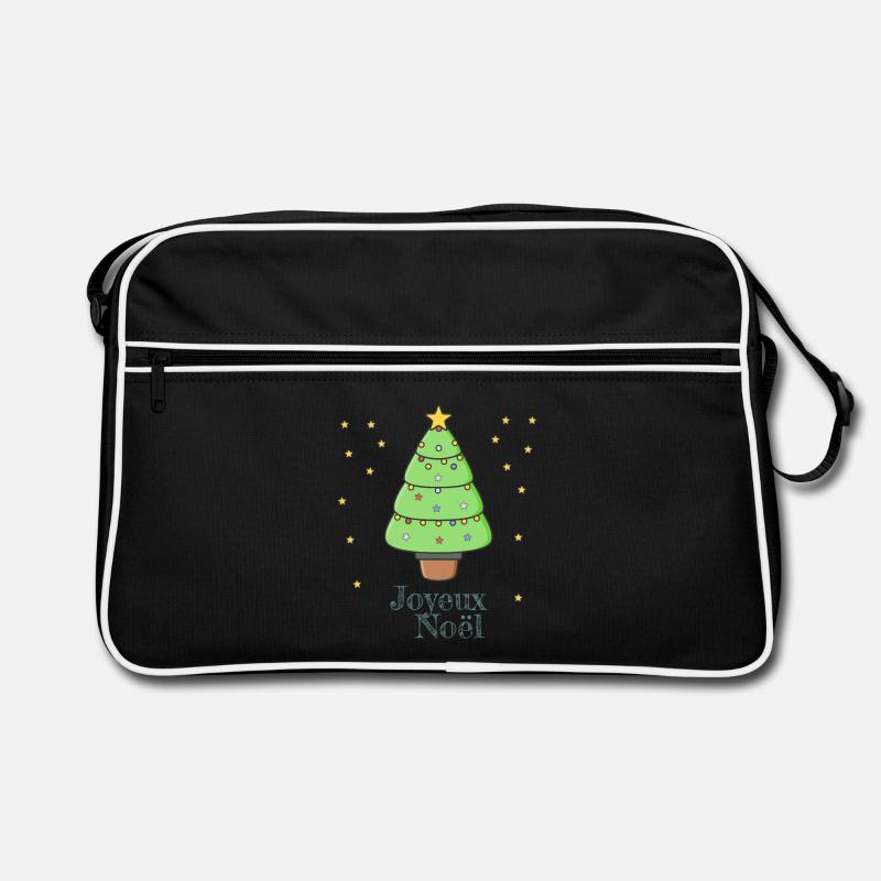 Joyeux Noël Sac Retro