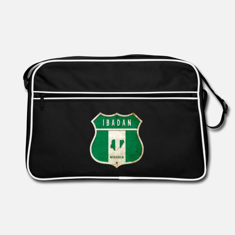 Design du drapeau d'Ibadan, Nigeria Sac Retro