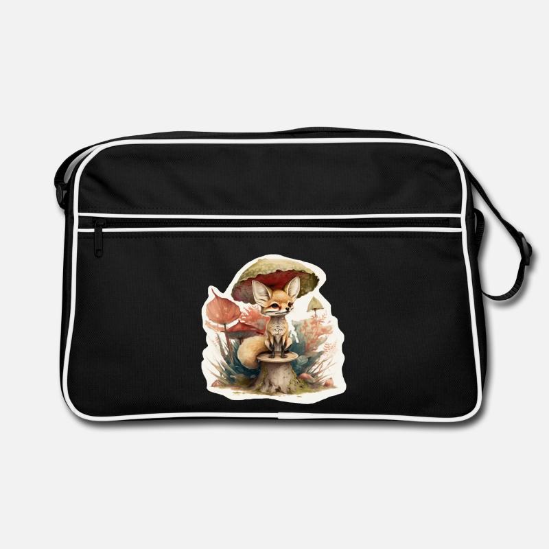 Renard du désert mignon Sac Retro