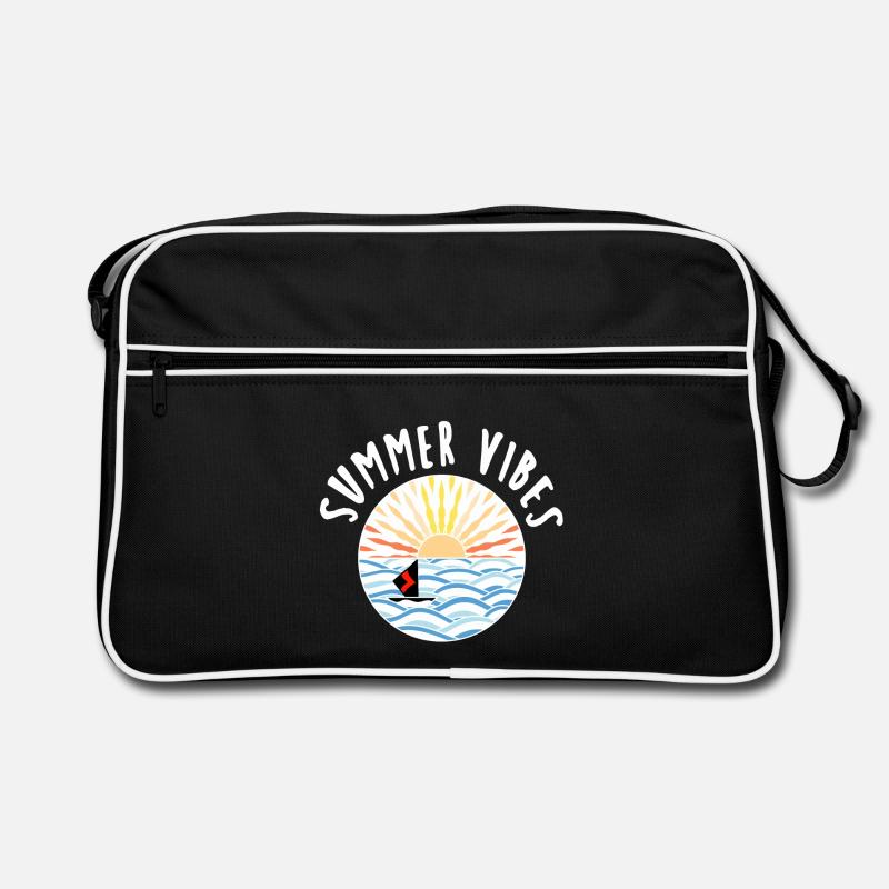 Waves Summer Sail Sun Retro Bag