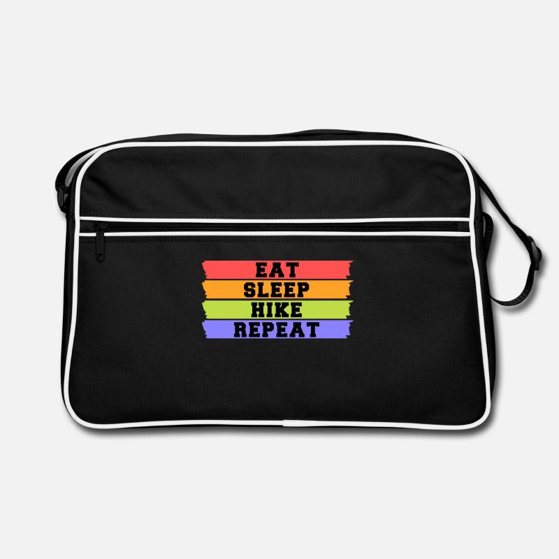 Hikers Hiking Statement Nature Lovers Mountains Retro Bag