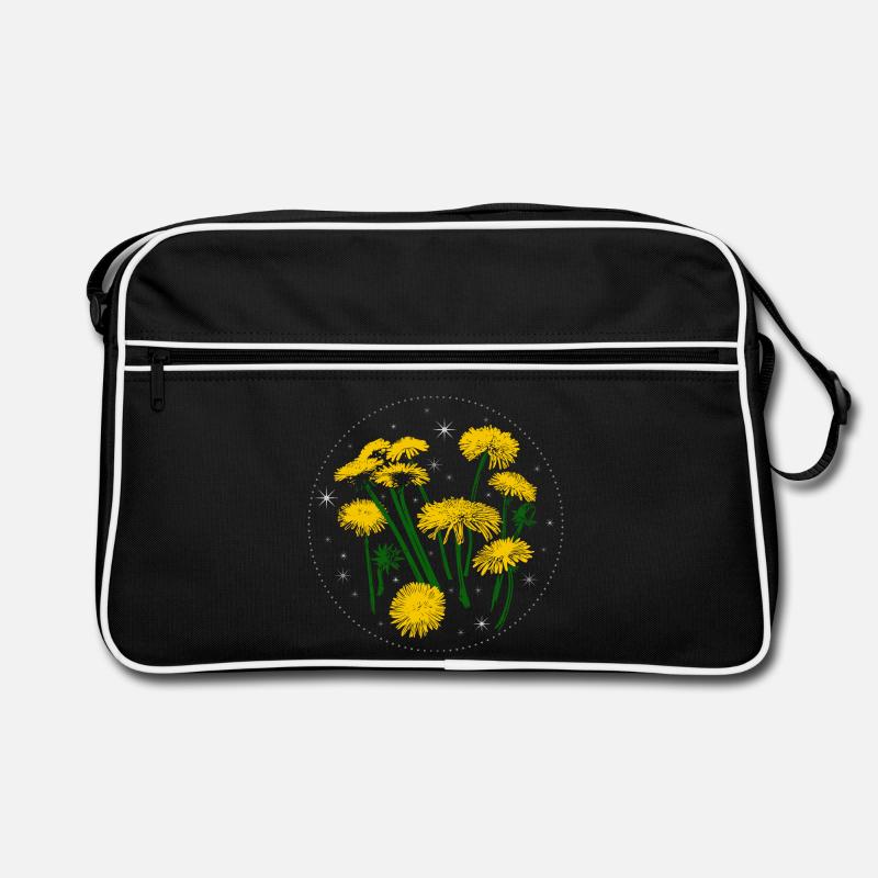 Dandelion Spring Starry Sky Retro Bag