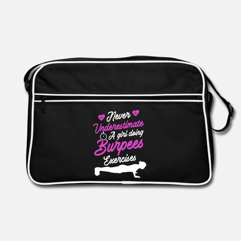 Burpees Design Retro Bag
