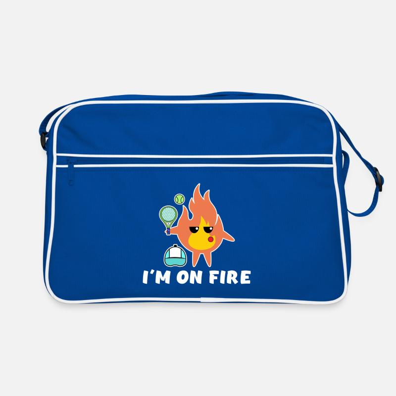 Padel Game Setback Padel Player Statement Ball Retro Bag