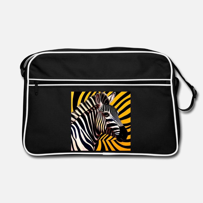 Zèbre Sac Retro