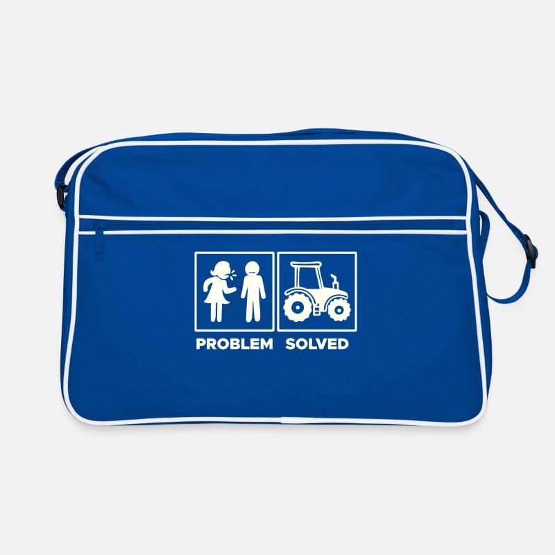 Traktor Statement Nutzfahrzeug Fahrzeug Ackerbau Retro Tasche