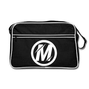 Illustration du logo M - Sac Retro - noir/blanc - Devant