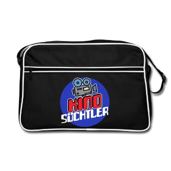 Movies Kamera Streaming Theater Statement Kino - Retro Tasche - Schwarz/Weiß - Vorne