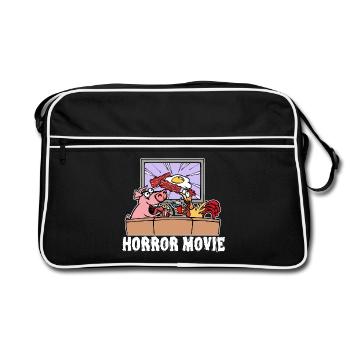 Films Cineaste Movies Movies Cinema Night Déclaration - Sac Retro - noir/blanc - Devant