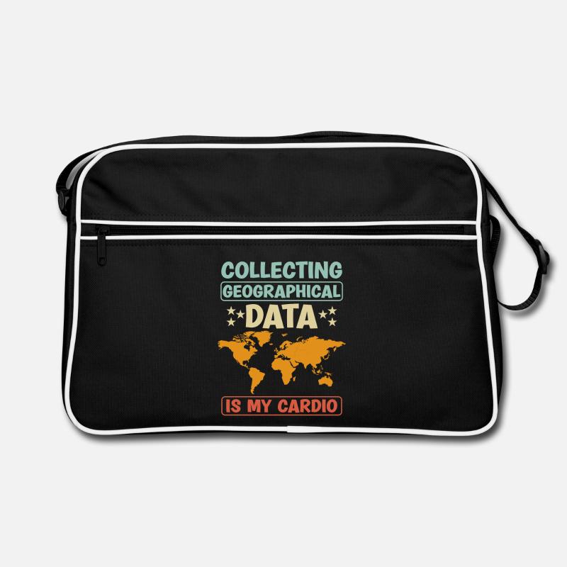 Kartografie Design Retro Tasche