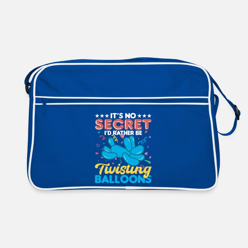 Ballon Twisting Design Retro Tasche