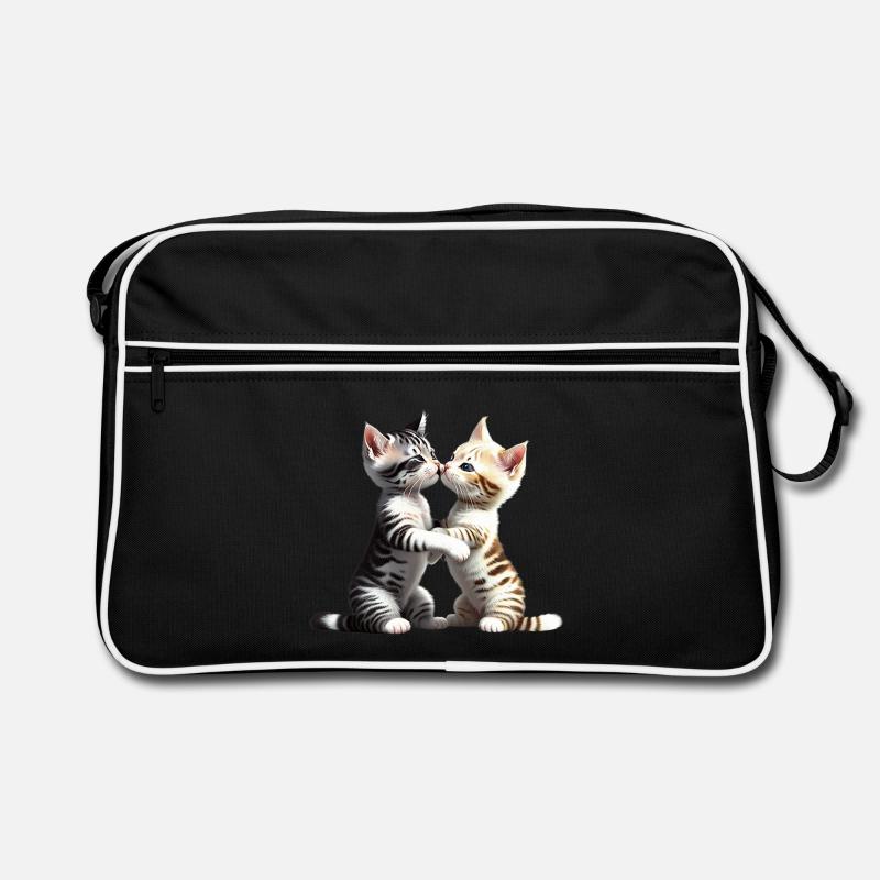Embrasser les chats Sac Retro