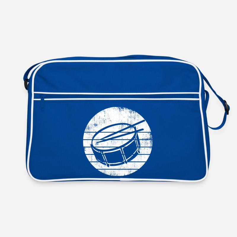 Snare Drum Drawing Retro Bag