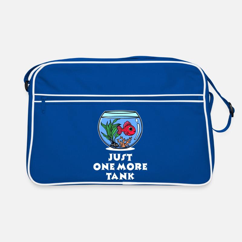 Déclaration de l’aquarium Puffer Fish Animaux de compagnie Sac Retro
