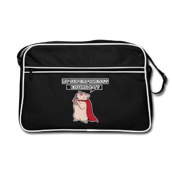 Mouse Statement Pets Pet Pet - Retro Bag - black/white - Front