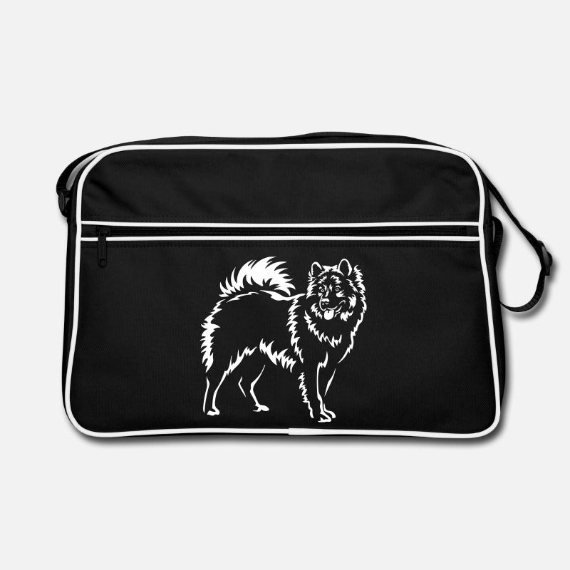 Eurasier "Black Edition" Retro Tasche