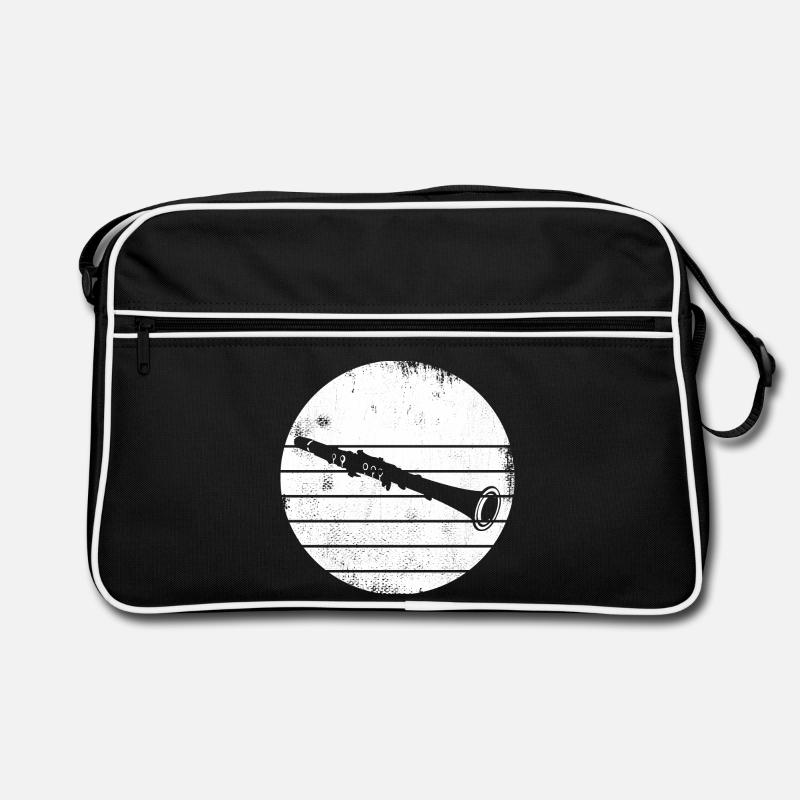 Klarinette Skizze Retro Tasche