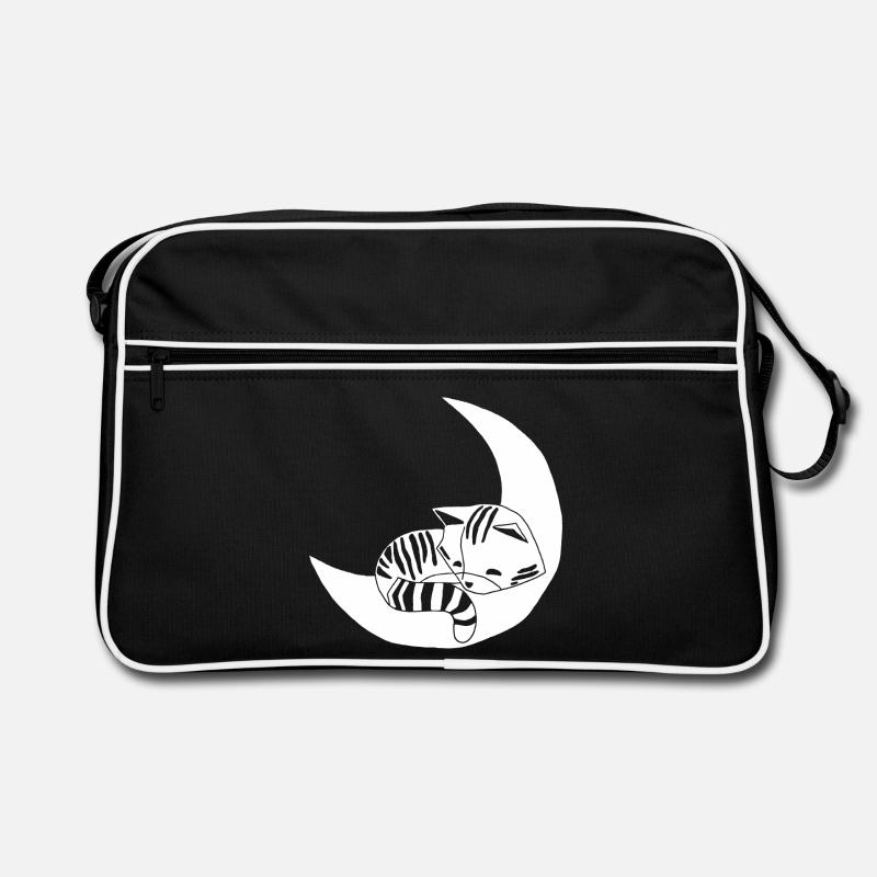 Chaton lunatique Sac Retro