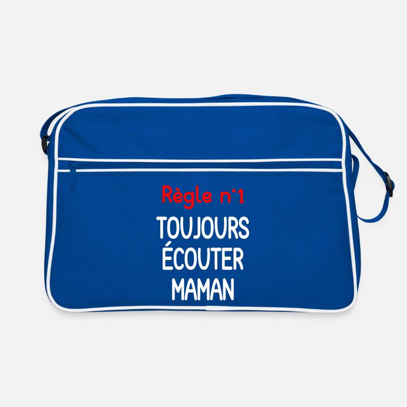 Citation Maman Toujours Écouter Sac Retro