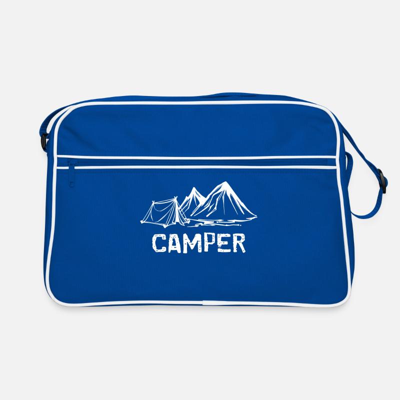 Camper Spruch Camping Bethe Zelten Wanderer Retro Tasche
