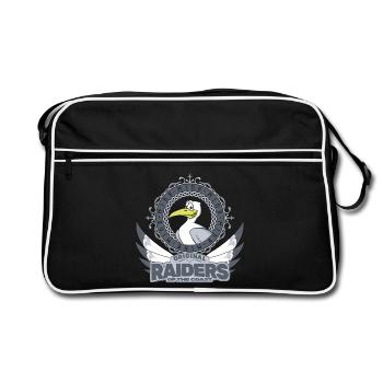 Seagull Raiders - Retro Bag - black/white - Front