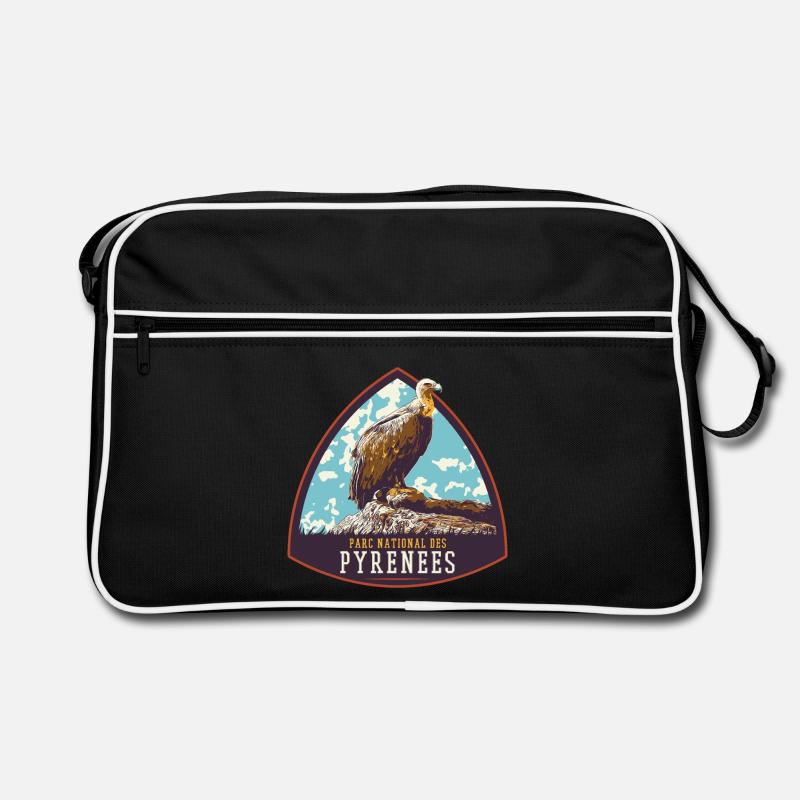 Vulture Badge, Pyrenees Park: Protected Nature Retro Bag