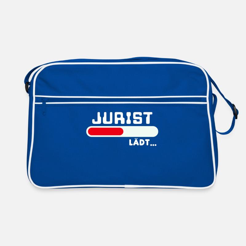 Karriere Jurist Statement Beruf Arbeiter Erfolg Retro Tasche