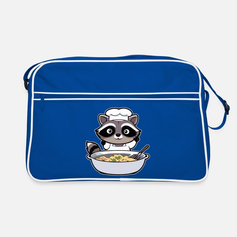 Cuisinier de raton laveur Sac Retro