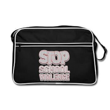 Expression of School Resistance - Retro Bag - black/white - Front