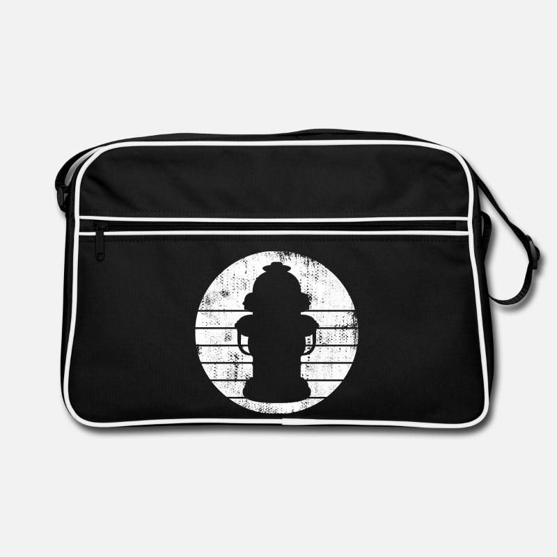 Fire Hydrant Drawing Retro Bag