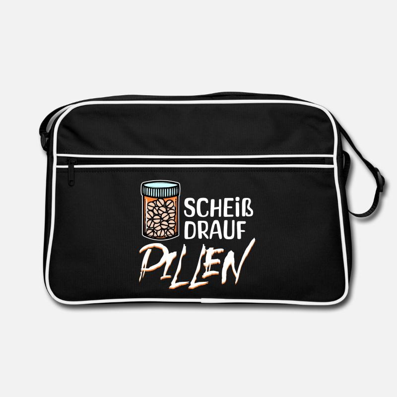 Haltung Gleichgültig Statement Egal Ist Mir Egal Retro Tasche