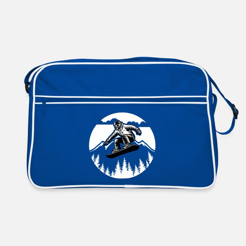 Next-Gen Snowboard Design für Performance & Style Retro Tasche
