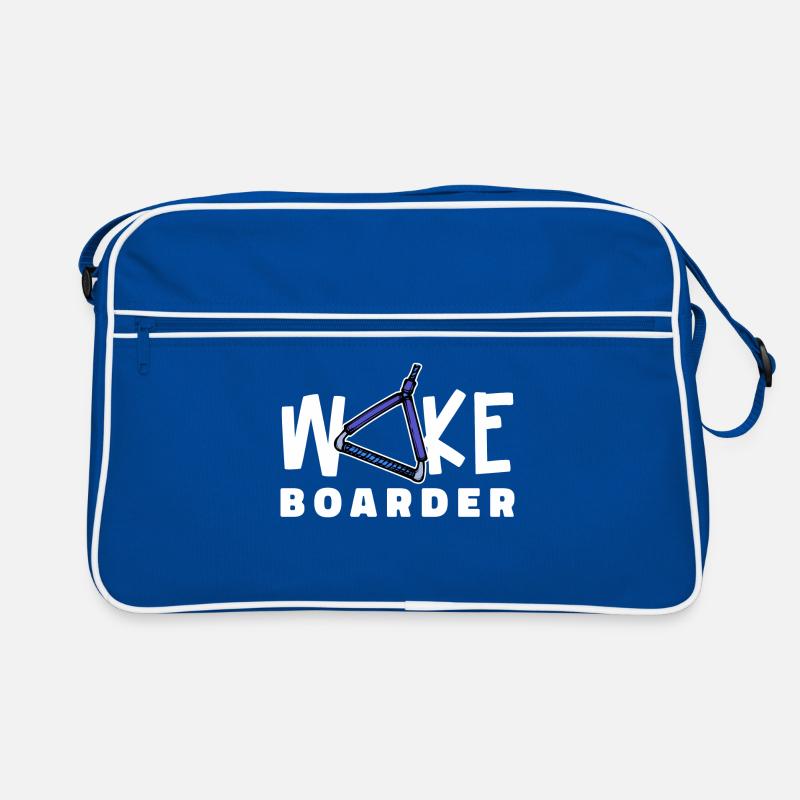 Surfing Kitesurfer Statement Wakeboard Sac Retro