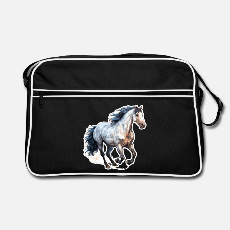 Wildpferd Retro Tasche
