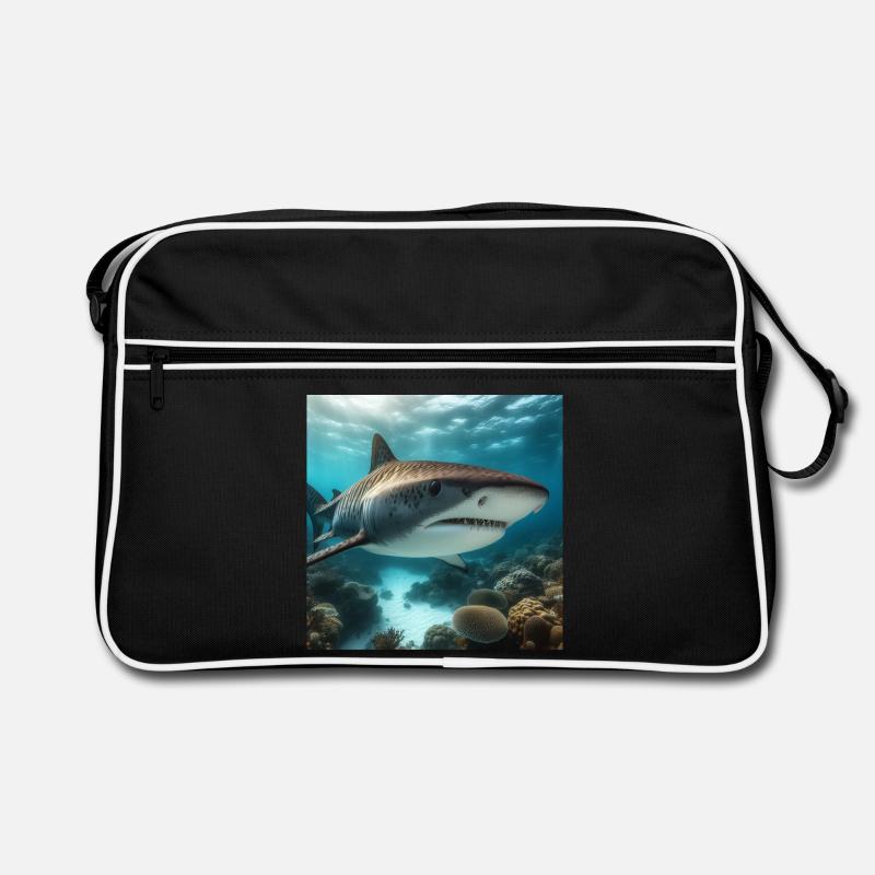 Tiger shark Retro Bag