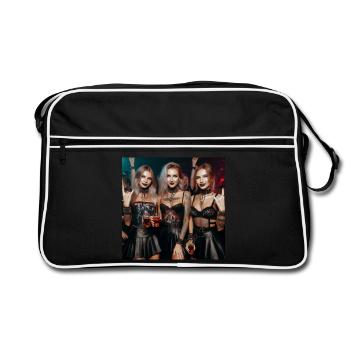 Métal - Sac Retro - noir/blanc - Devant