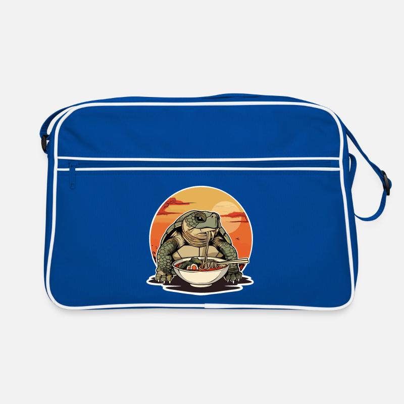 Turtle Ramen Noodles Japan Tortoise Retro Bag