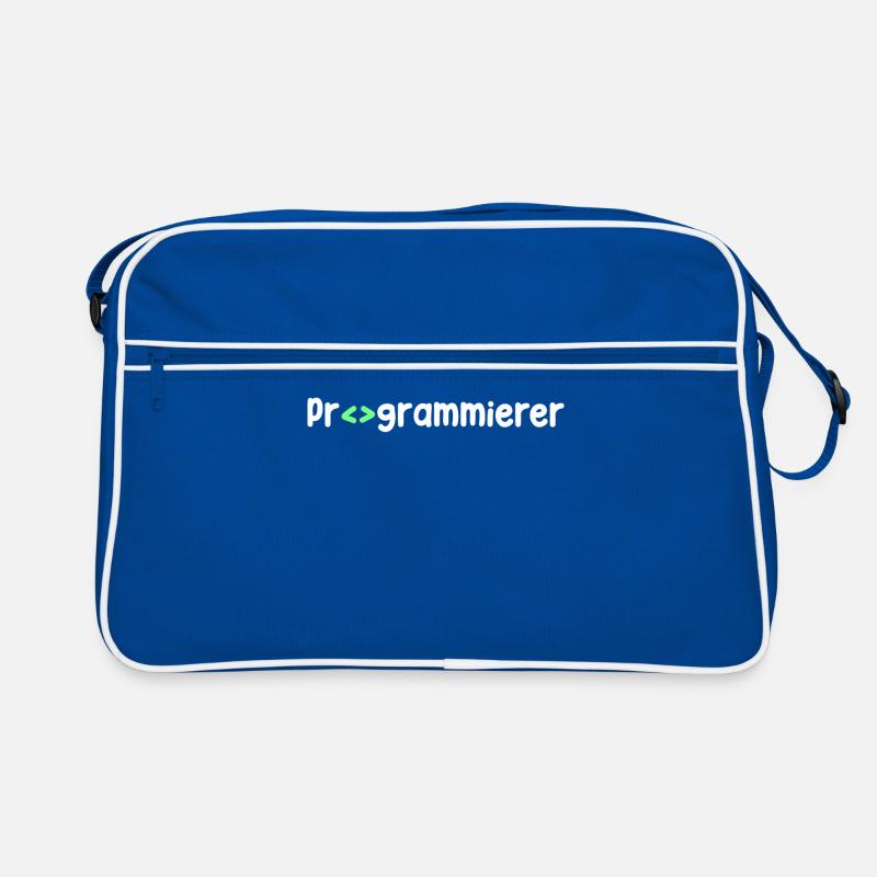Programmeur, Geek, Script, Code, Nerd Sac Retro
