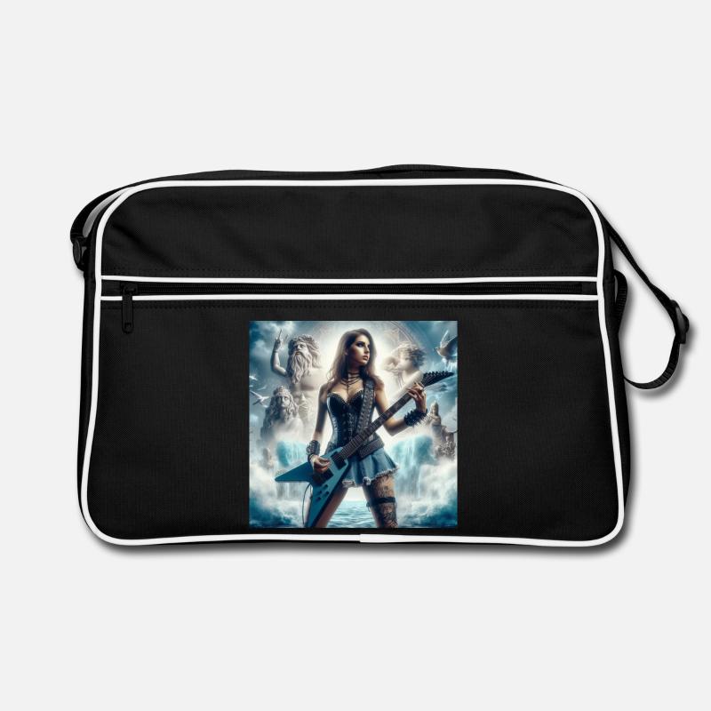 Guitariste avec Poséidon Sac Retro